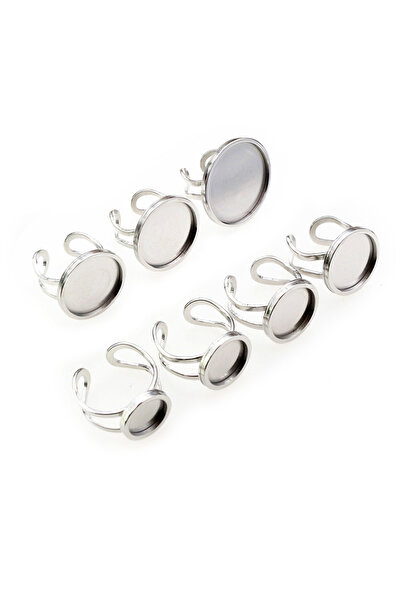 Choice 25 مم لون الفولاذ 5 قطع 10-25 مم الحجم الداخلي دائري سميك من الفولاذ ا...