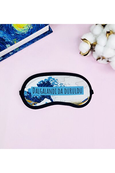 Gift Moda Dalgalandı Da Duruldu Tasarımlı Uyku Bandı