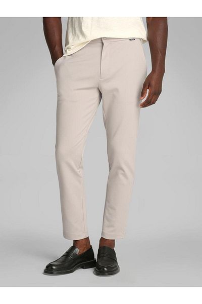 Calvin Klein PANTALON TAPAT cu țesătură COMFORT