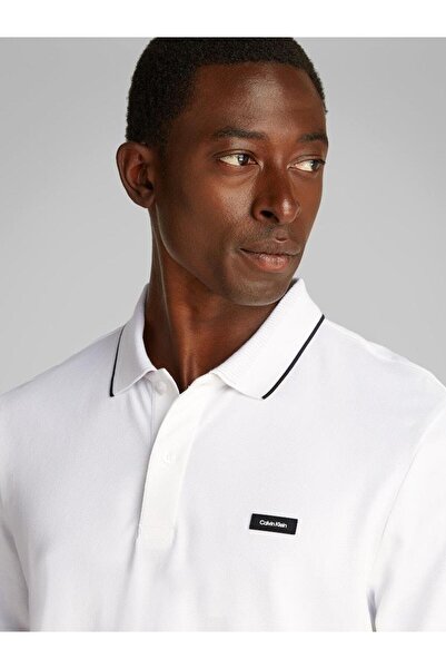 Calvin Klein Stretch Pique Multi Tipping Polo
