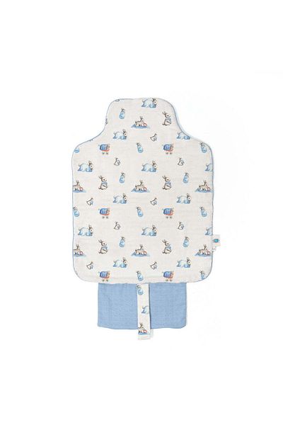 DEUX LAPINS 100% Cotton Practical Foldable Changing Mat with Bag - Bébé Lapin