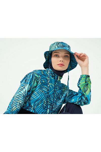 ALFASA Crop Look Καπέλο Hijab Μαγιό