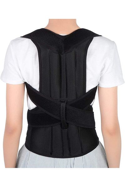 COOYA Upper Back Posture Corrector, Adjustable Support Brace for Better Posture