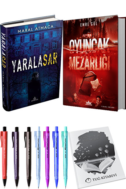 Ephesus Yayınları Yaralasar 1 Ciltli ve Oyuncak Mezarlığı Ciltli + Hediyeli
