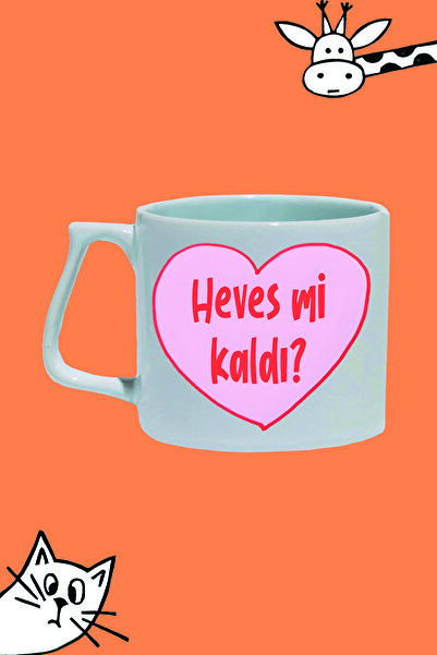 Generic Brand Do I Have Hope? White Luxury Mug with Pink Heart Print