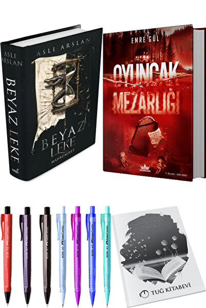 İndigo Kitap Beyaz Leke Mahkumiyet Ciltli ve Oyuncak Mezarlığı Ciltli + Hediyeli