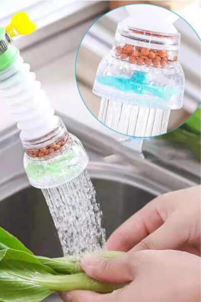 jetfast Acrobat Transparent Colorful Faucet Head with 3 Movable Heads, Hoses and Stone Propellers