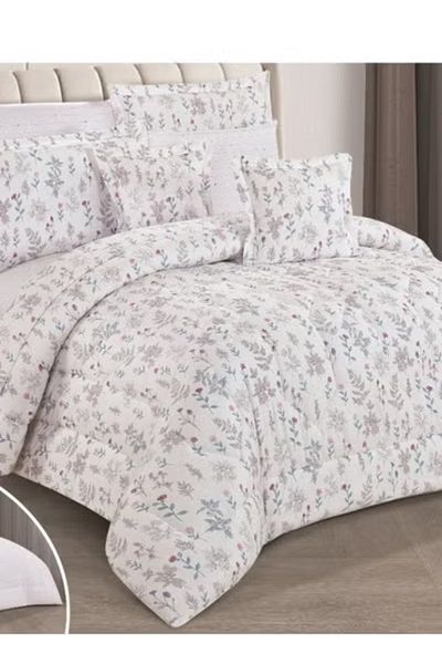 smart home Double-sided comforter set, 5-piece bed sheet, 5-piece comforter, 100% cotton, 180X230cm bed sheet