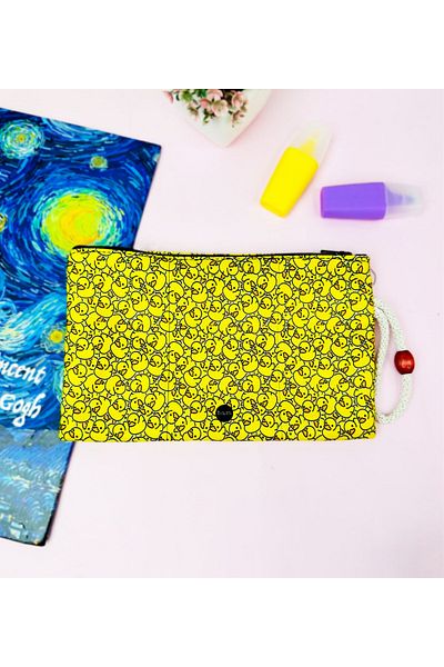 Gift Moda Portofel cu suport pentru stilou Chick Design