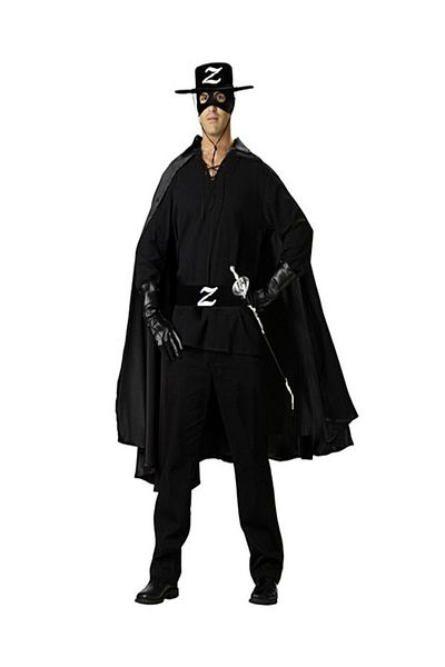 YÜSÜ Στολή για ενήλικες Zorro