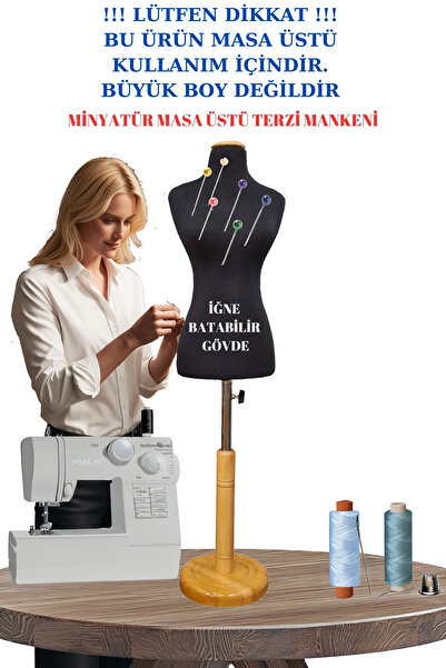 Manken İstanbul Okullar İçin 50 Eşelli Minyatür Terzi Mankeni Prova Mankeni