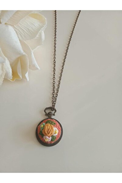 MODA El yapımı iğne oyası kolye