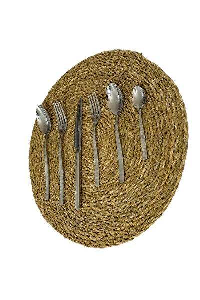 ÖZLİFE Özlife Hüma 36 Parça Sade Lazer Sofra Takımı Model:116  344 Çizgi