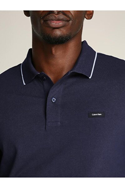 Calvin Klein POLO STRETCH PIQUE MULTI TIPPING
