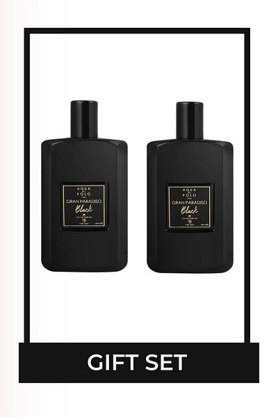 Aqua Di Polo 1987 Aqua di Polo 1987 Gran Paradiso Black 100 ml EDP Double Men's Perfume Set STCC021384