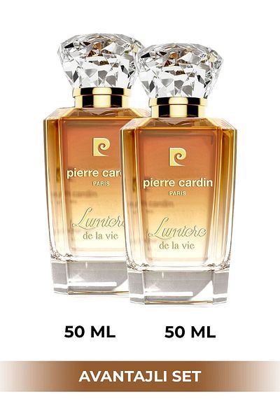 Pierre Cardin Pierre Cardin Lumiere De La Vie EDP 50 ml Double Women's Perfume Set STCC021202