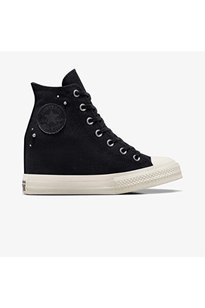 Converse Chuck Taylor All Star Wedge Kadın Siyah Sneaker