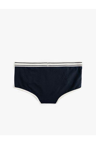 Koton Chiloți hipster imprimați cu talie extra înaltă, din bumbac