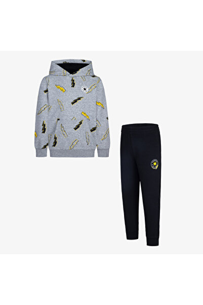 Converse Classic Çocuk Gri Eşofman Takımı