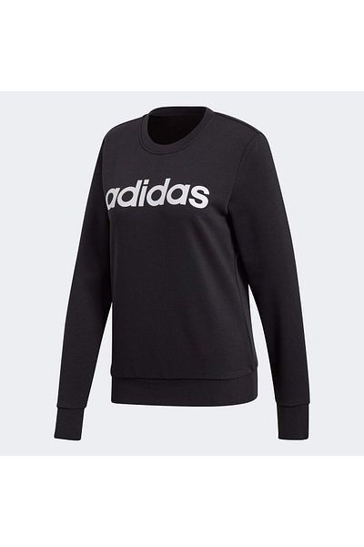 adidas Essentials Linear Women's Black Sweatshirt (Dp2363)