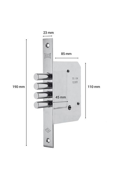KALE 189 4m F Safety Lock Fiam 52mm-nickel
