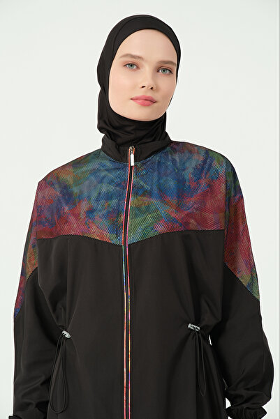 ALFASA Oversize Long Hijab Swimsuit with Mesh Detail