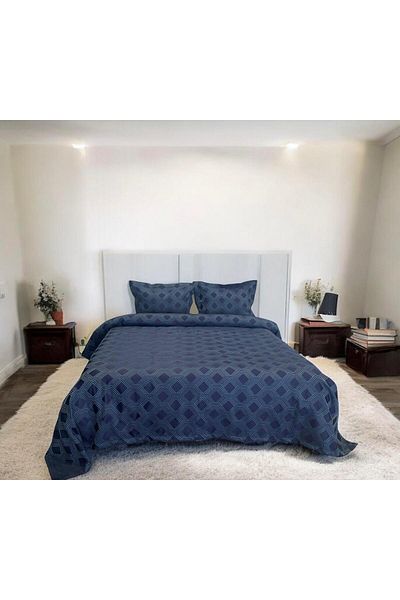 Lucien Home Luna Jacquard Double Bedspread Set