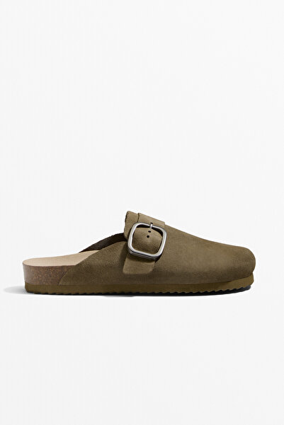 Oysho Tokalı süet terlik