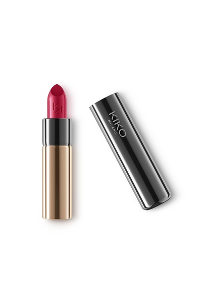 Kiko Ruj - Gossamer Emotion Creamy Lipstick - 141 Raspberry - Kremsi Parlak L...