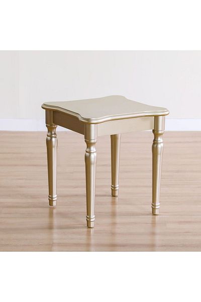 Danube Home Mercedez End table  L55xW55xH61cm - Champange
