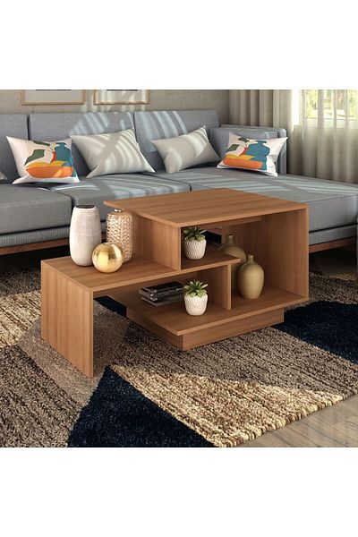 Danube Home Vior Coffee Table  L100xW60xH52cm - Brown