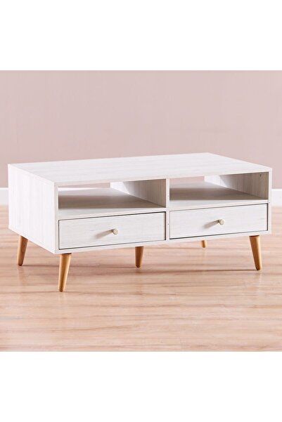 Danube Home Patterson Coffee Table  L100xW60xH43cm - Light Oak