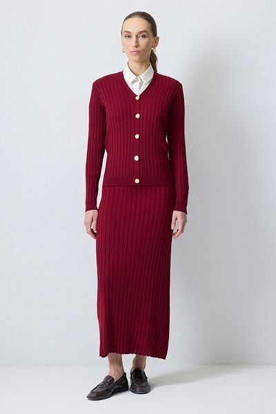 Touché Privé Cardigan Skirt Knitwear Suit (Men's Streetball Ii Shoes)