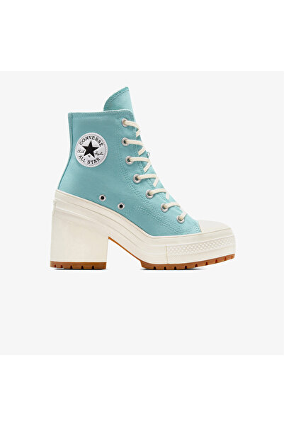 Converse Chuck 70 De Luxe Heel Kadın Mavi Platform Sneaker
