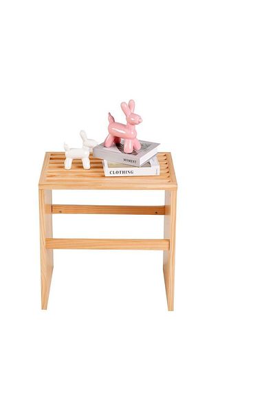 Danube Home Enoch End Table  L30xW45xH45cm - Pine Natural