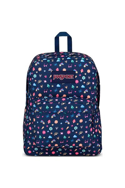 Jansport Σακίδιο πλάτης με μπλε στάμπα JanSport SuperBreak One Slice Of Fun