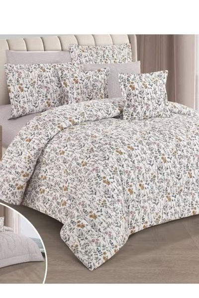 smart home Double-sided comforter set, 5-piece bed sheet, 5-piece comforter, 100% cotton, 180X230cm bed sheet