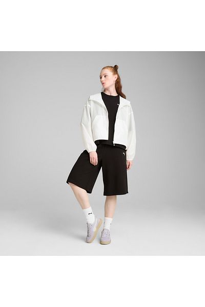 Puma Oversized Uv Wind Women's White Jacket