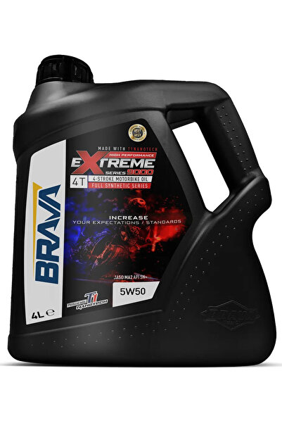 Brava EXTREME 9000 4T 5W50 4 LT MOTOR YAĞI