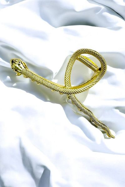 PETEK AKSESUAR Metal Snake Latch Buckle