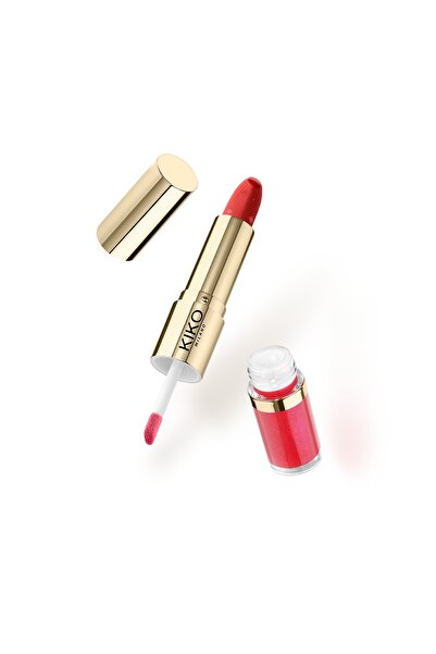 Kiko RUJ - Holiday Wonderlights Festive Duo Lipstick & Gloss - 06 Fancy Red
