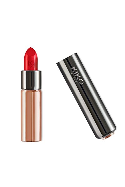 Kiko Ruj - Gossamer Emotion Creamy Lipstick 115 Geranium 01