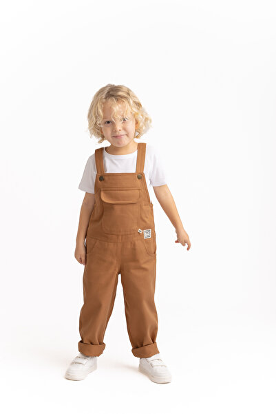 Oliven The Kid Salopet unisex din gabardină