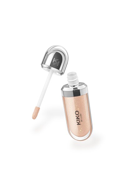 Kiko Dudak Parlatıcısı - 3D Hydra Lip Gloss - 02 Natural Beige - Besleyici ve...