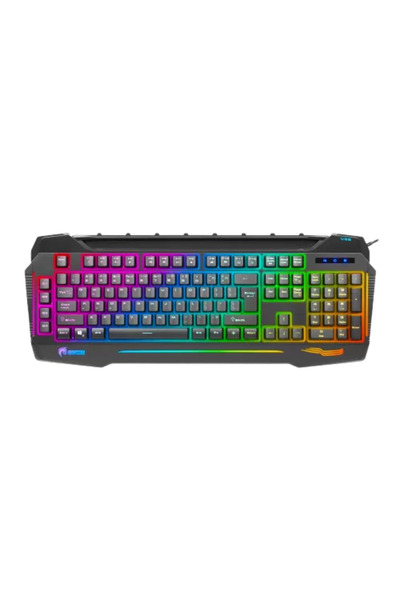 Green Klavye Gk702-rgb Black Kablolu Multımedya Q Tr