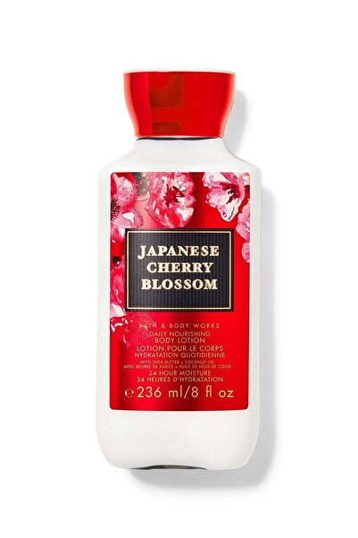 Bath & Body Works لوشن الجسم المغذي اليومي بخلاصة زهرة الكرز اليابانية