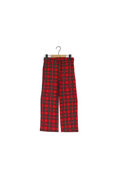 CRASSİ Plaid Girl's Pajama Bottoms