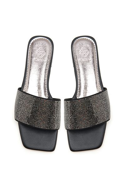 Desa Women's Black Slippers