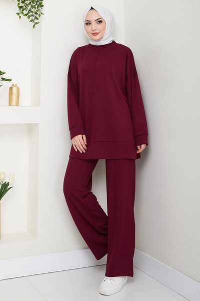 hafsamina Zülal Modal Διπλό Σετ Claret Red HM2664 Foot Castle |   Ανδρικά παπούτσια |   Gx9688