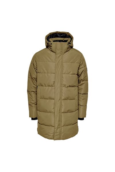 Only & Sons Ανδρικό καφέ παλτό Carl (22020156-KNGR)